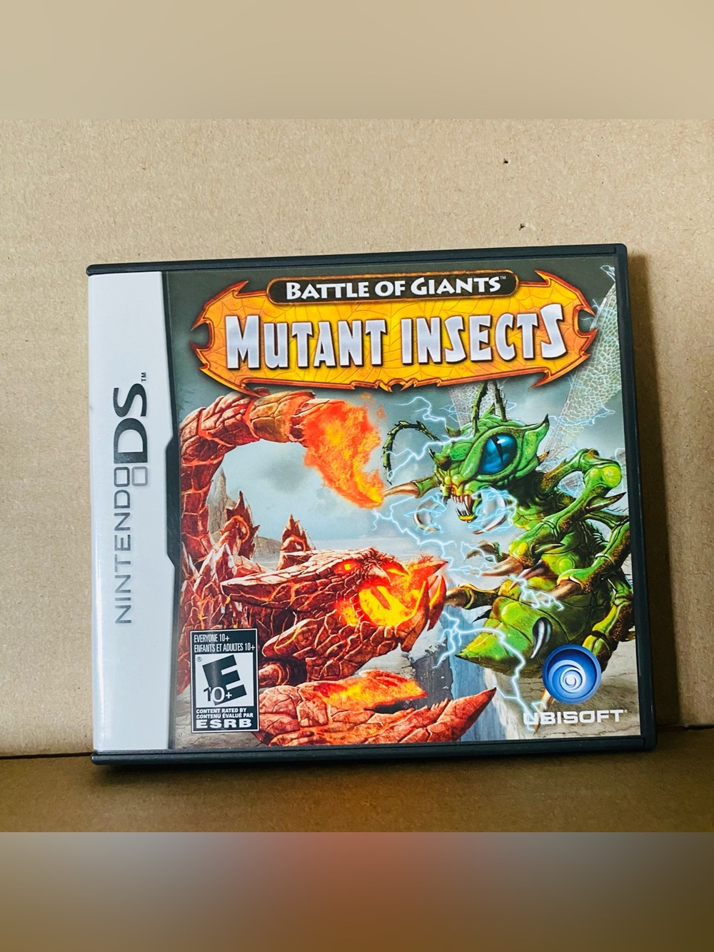 Nintendo Mutant Insects EUC includes box, game, pamphlet